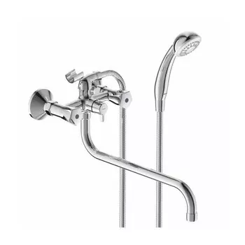 Смеситель для ванны с душем серия LIFE двуручный Vidima BA363AA