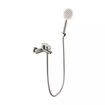 Смеситель для ванны с душем серия STEEL ПСМ 300-1 одноручный Профсан PSM-300-1