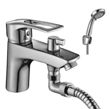 Смеситель на борт ванны Rossinka T40-38