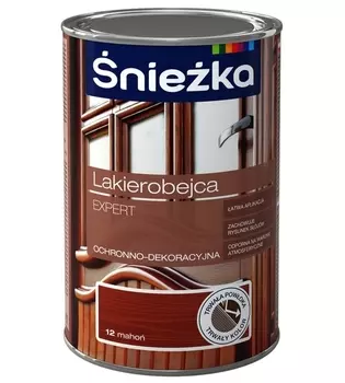 Sniezka Lakierobejca Expert, 0,9 л, Антисептик махагон хая