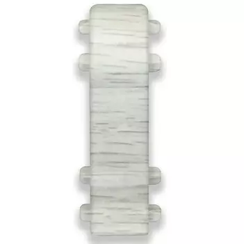 Соединитель для плинтуса ПВХ Ideal Комфорт К55-С 263 клен северный 1 штука