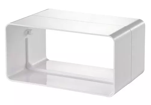 Соединитель для вентиляционных коробов Вентс Пластивент 818, размер 60х204 мм