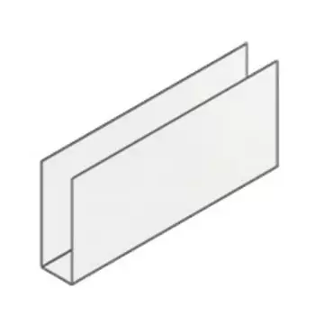 Соединительный элемент для рейки Cesal AR CZ/W 40/45 усиленный 3306 белый матовый