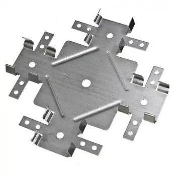 Соединитель профилей Люмсвет краб одноуровневый П60х27 мм 0,7 мм