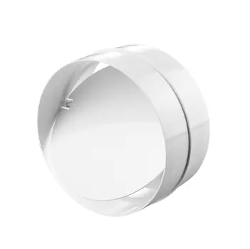 Соединитель с обратным клапаном Vents Пластивент 4141 для круглых каналов диаметр 200 мм