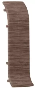 Соединитель T.Plast 065 Венге Кофейный, для плинтуса ПВХ