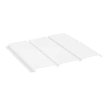 Софит Aquasystem Pe RR20 сплошной 2400х303 мм стальной