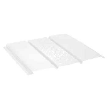 Софит Aquasystem Pu RR20 с центральной перфорацией 2400х303 мм стальной