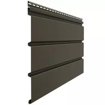 Софит Docke Standard Т4 шоколад без перфорации 3050х305 мм