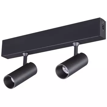 Спот Novotech Ratio 358102 черный 20W 24V