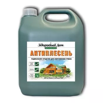 Средство для защиты древесины Здоровый дом Антиплесень 1 кг