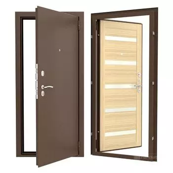 Стальная дверь ДФ 980х2050