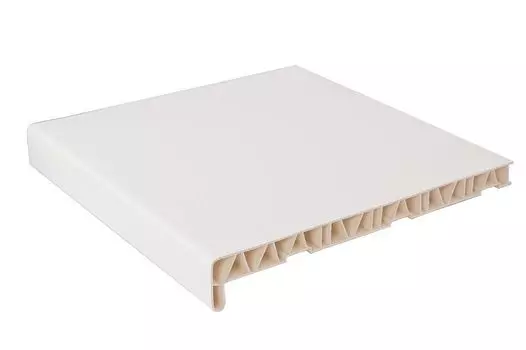 Стандарт (белый матовый) 30 см, 3 м, Подоконник ПВХ