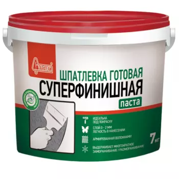 Старатели 15 кг, Шпатлевка готовая Суперфинишная
