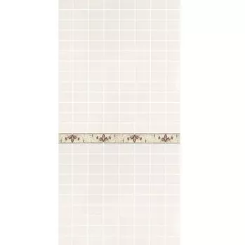 Стеновая панель МДФ Стильный Дом Кремовая плетенка 15х10 2440х1220 мм