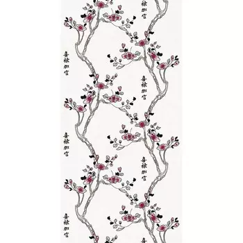 Стеновая панель ПВХ Апласт Цветы Азии 9008/1 Нота Азии 2700х250 мм