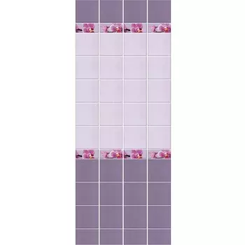 Стеновая панель ПВХ Кронапласт Unique Орхидея фоновая 2700х250 мм