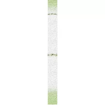 Стеновая панель ПВХ Novita Light фриз 3D вишня белая добор 2700х250 мм