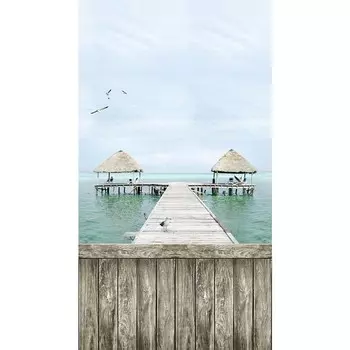 Стеновая панель ПВХ Novita Панорамы 3D Тайланд узор 2700х250 мм