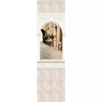 Стеновая панель ПВХ Novita Панорамы 3D Триумф №2 узор 2700х250 мм