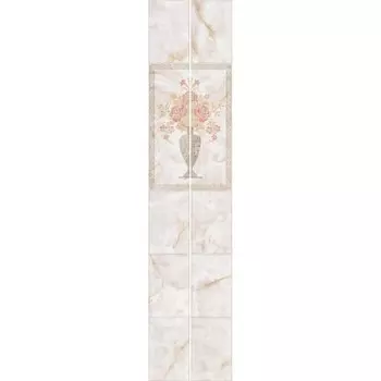 Стеновая панель ПВХ Век оникс антик панно 2700х250 мм