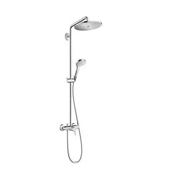 Стойка душевая Hansgrohe Croma Select S Showerpipe 1jet 26791000 со смесителем