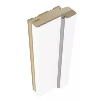 Стойка дверной коробки Belwooddoors Тип 60 бьянко нобиле телескопическая фанерованная 2100х74х34 мм