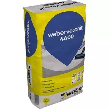Стяжка для пола weber.vetonit 4400 ремонтная серый 20 кг