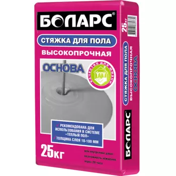 Стяжка пола Боларс 25 кг