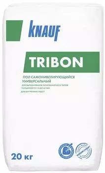Стяжка пола самовыравнивающаяся Knauf Трибон 20 кг