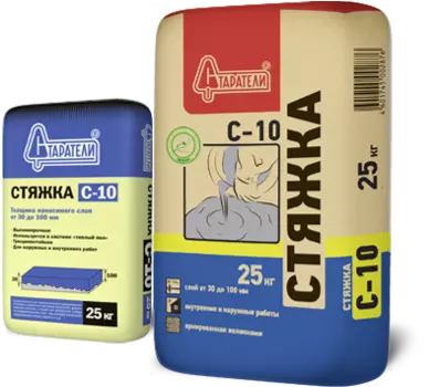 Стяжка пола высокопрочная Старатели С-10 25 кг