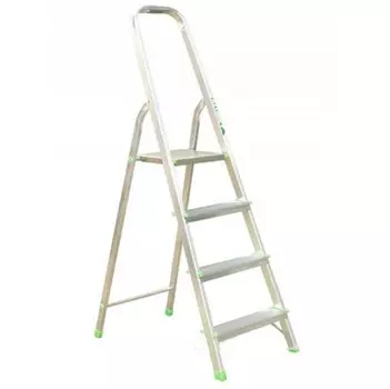 Стремянка алюминиевая односторонняя Алюмет АМ704