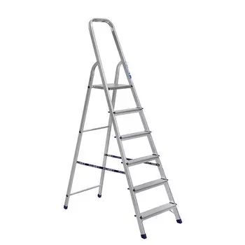 Стремянка алюминиевая односторонняя Алюмет АМ706