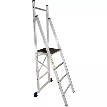 Стремянка алюминиевая профессиональная Алюмет APE1404 4 ступени