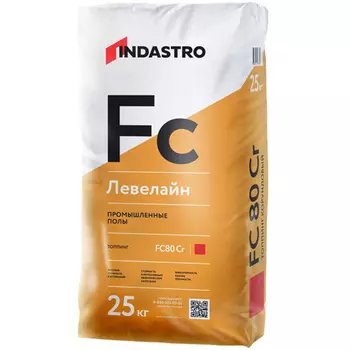 Сухая смесь Индастро Левелайн FC80 Cr 25 кг