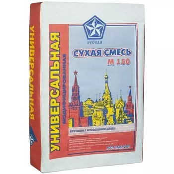 Сухая смесь Русеан М-150 модифицированная 40 кг