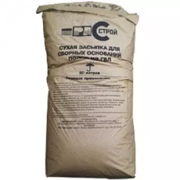 Сухая засыпка керамзит для пола объем 0.05 м3 фракция 0-5 мм