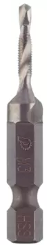 Сверло-метчик по металлу Практика Р6 м5 M3х49 мм
