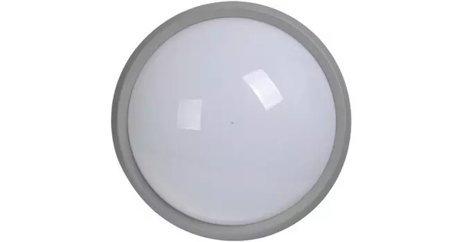 Светильник ДПО 1301 серый/круг LED 6х1Вт IP54 IEK LDPO0-1301-6-1-K03