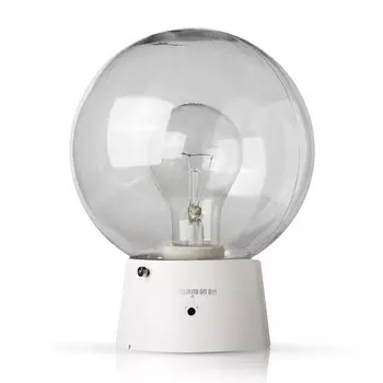 Светильник НББ ЖКХ-04 1х60Вт E27 IP20 энергосбер. с фото-акуст. датчик прозрачн. Аргос 155.60.2.20-3.5.1