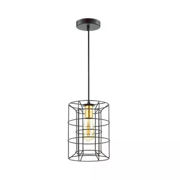 Светильник подвесной Lumion Rupert 4410/1 черный/золото E27 60W