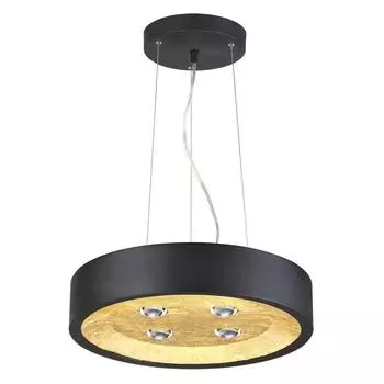 Светильник подвесной Odeon Light Glasgow 3875/4L черный с золотом GU10 4х50W 220V