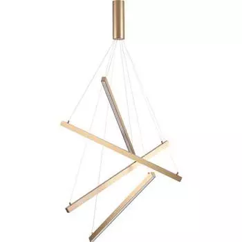 Светильник подвесной светодиодный Odeon Light Cometa 3860/48L золото 48W 220V