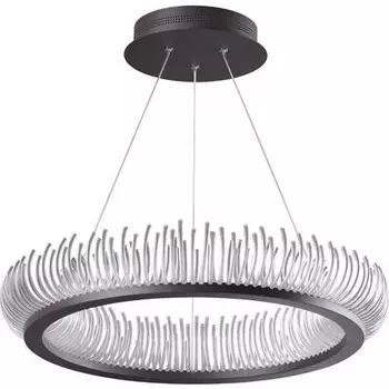 Светильник подвесной светодиодный Odeon Light Fire Ring 3863/61L венге 61W 220V