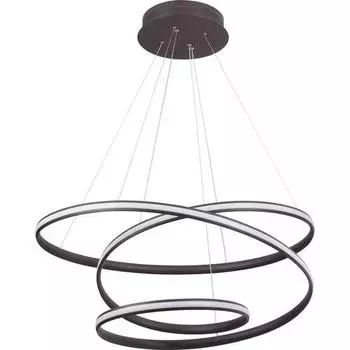 Светильник подвесной светодиодный Odeon Light Orbit 3864/85L венге 85W 220V