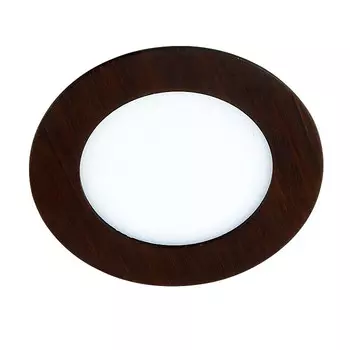 Светильник светодиодный встраиваемый Novotech Lante 357293 темное дерево IP20 30LED 6W 220-240V