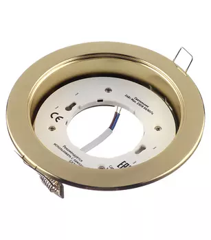 Светильник встраиваемый Navigator Gх70 d150 мм 220 В круглый IP20 золото