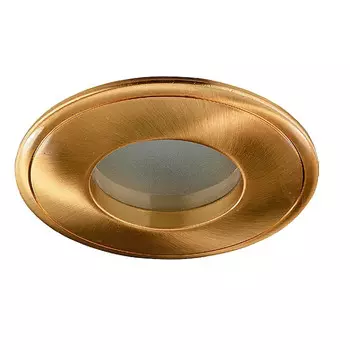 Светильник встраиваемый Novotech Aqua 369304 NT09 289 золото IP65 GX5.3 50W 12V
