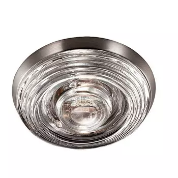 Светильник встраиваемый Novotech Aqua 369813 NT12 287 никель IP65 GX5.3 50W 12V