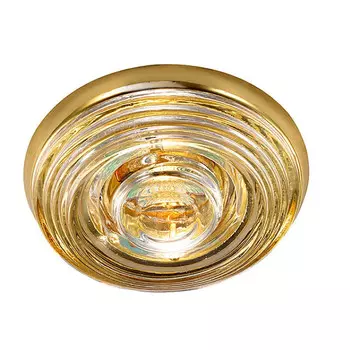 Светильник встраиваемый Novotech Aqua 369814 NT12 287 золото IP65 GX5.3 50W 12V